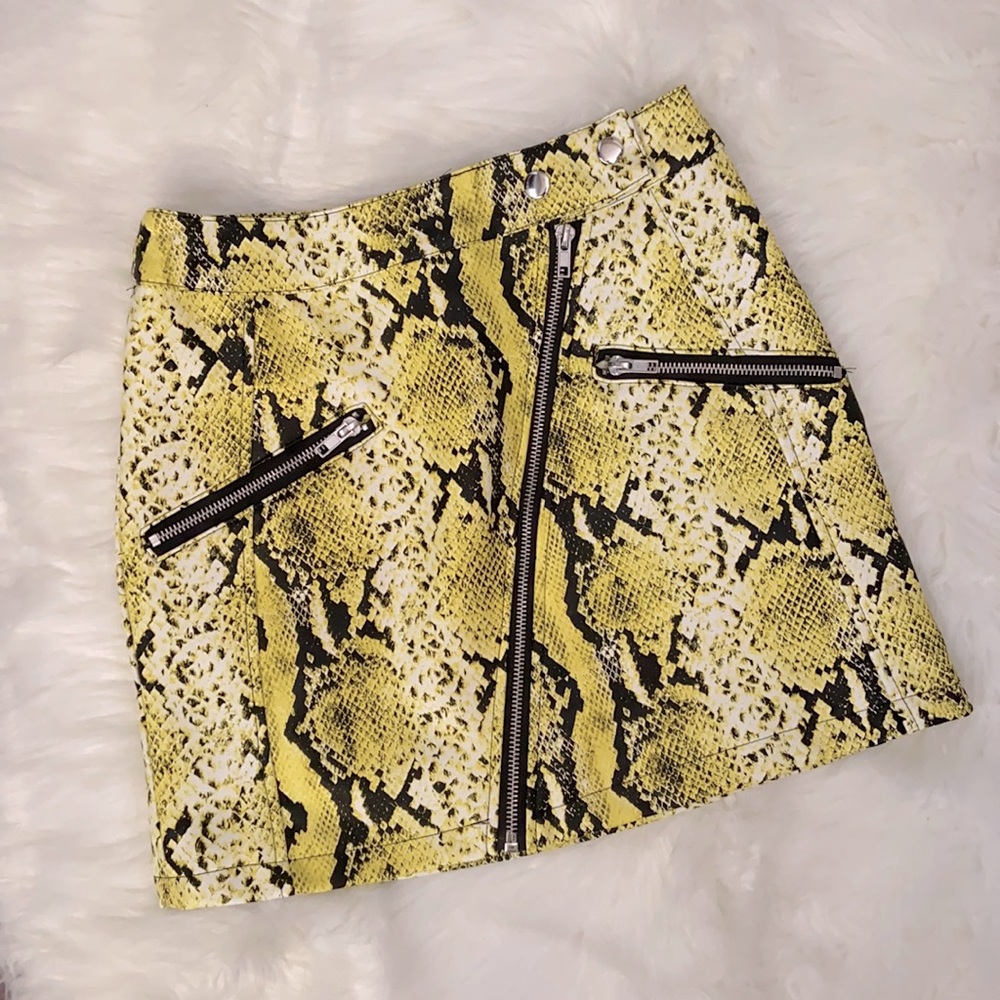 Forever 21 - Leather Mini Skirt - Size XS